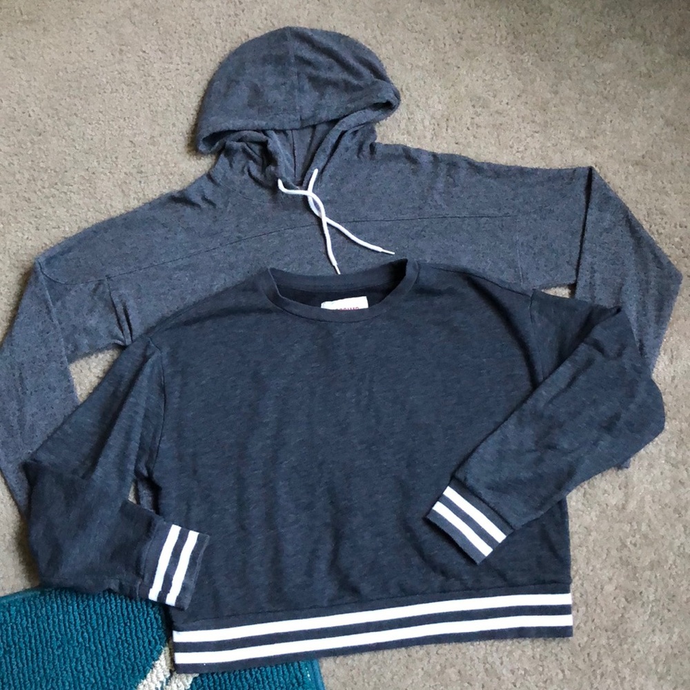 Mossimo cropped sweatshirts